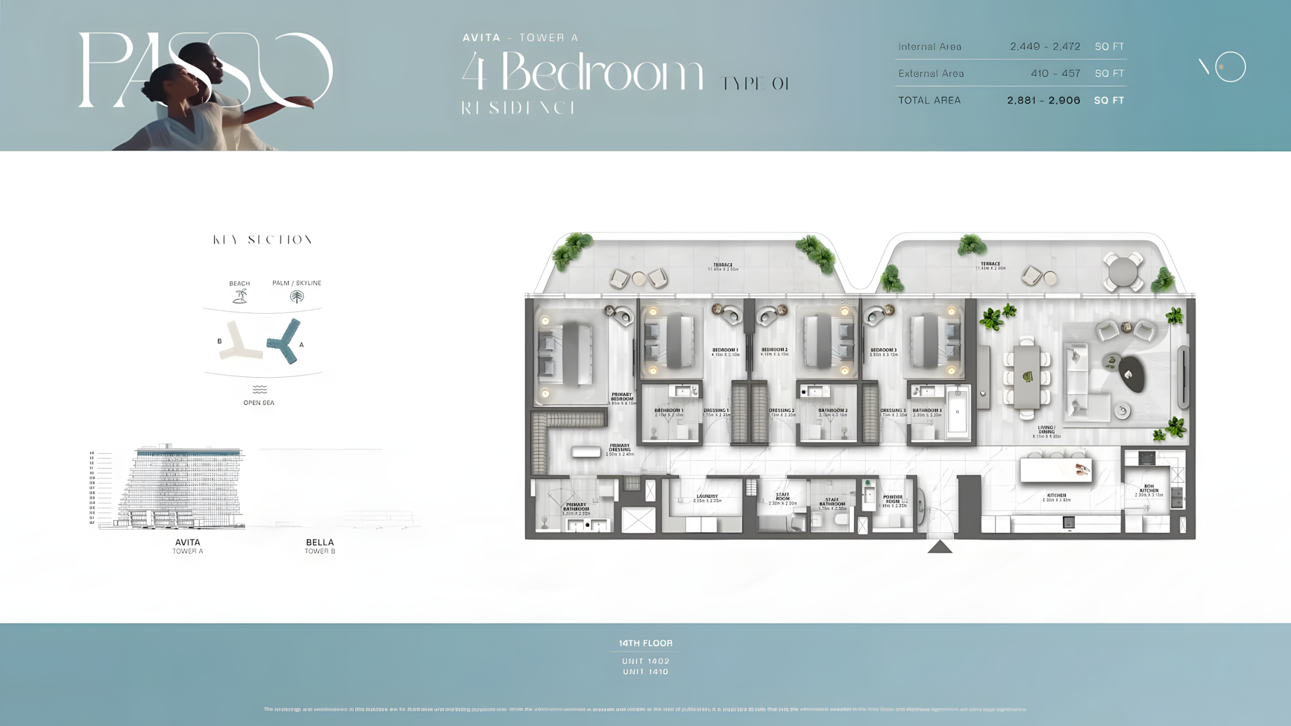 Beyond Passo Dubai Palm Jumeirah Beachfront Residences